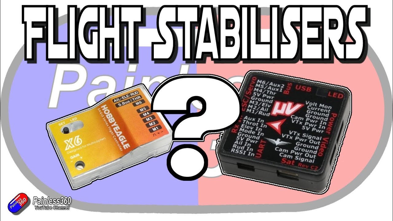 Fixed Wing and Planes 101: Stabiliser or flight controller?