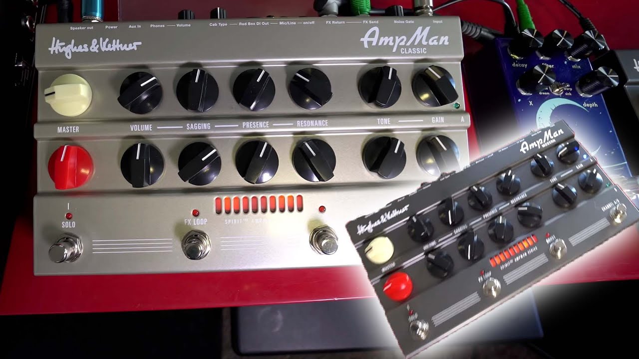 Brandneu: Hughes & Kettner AmpMan Classic vs Modern • Sound Demonstration 2021 | Musikhaus Knopp