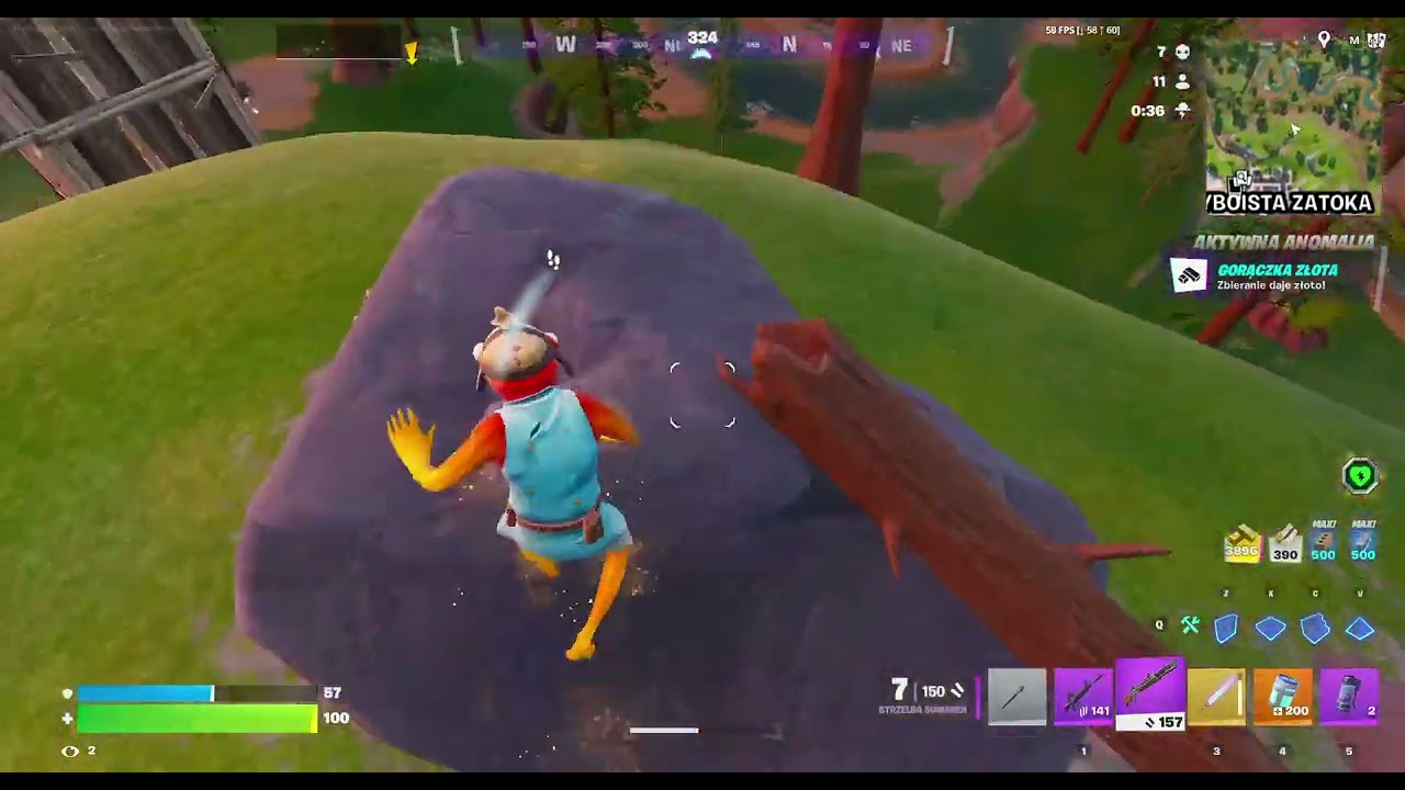 ZAGERAŁEM I ZAJOŁEM 2 MIEJSCE W FORTNITE