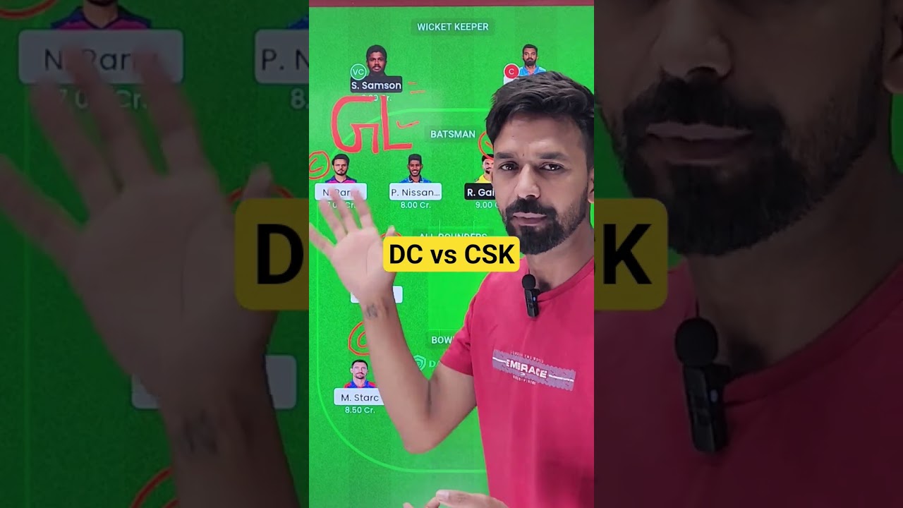 DC vs CSK Today Match Prediction | Delhi vs Chennai IPL 2026 | DC vs CSK Dream11 Prediction 2026