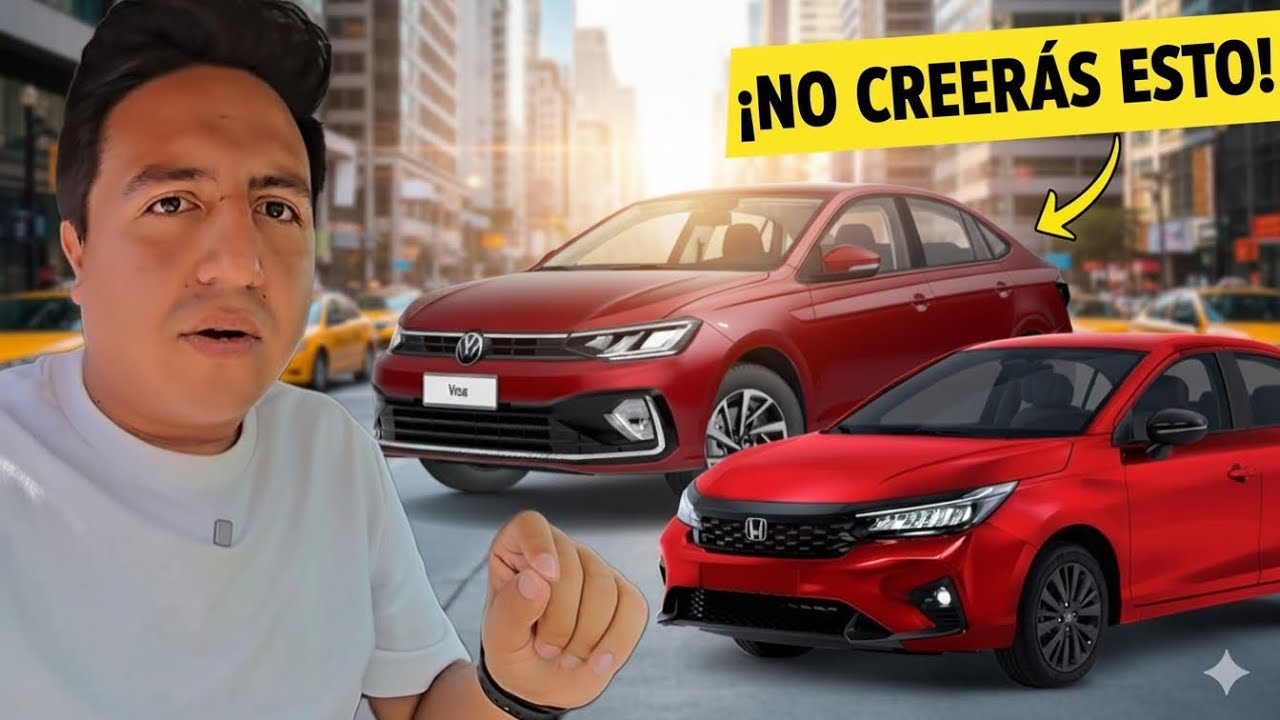 ¿HONDA CITY MÁS BARATO que VOLKSWAGEN VIRTUS? El SECRETO del CRÉDITO (2025)