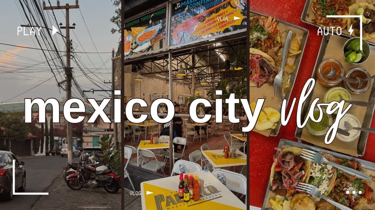 mexico city travel vlog | must try restaurants + cafes, where to stay, house tours, etc.