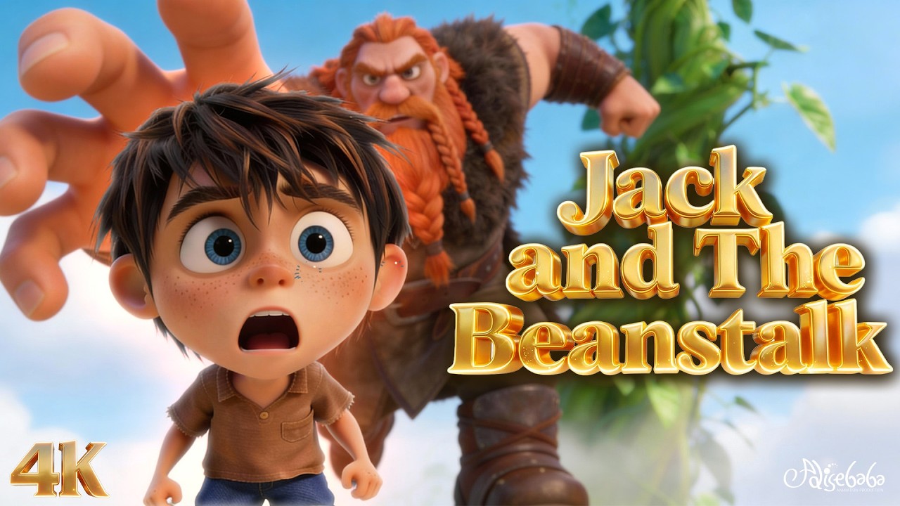 Jack and the Beanstalk: Into the Land of Giants | 4K 3D | Fairy Tales and Stories
