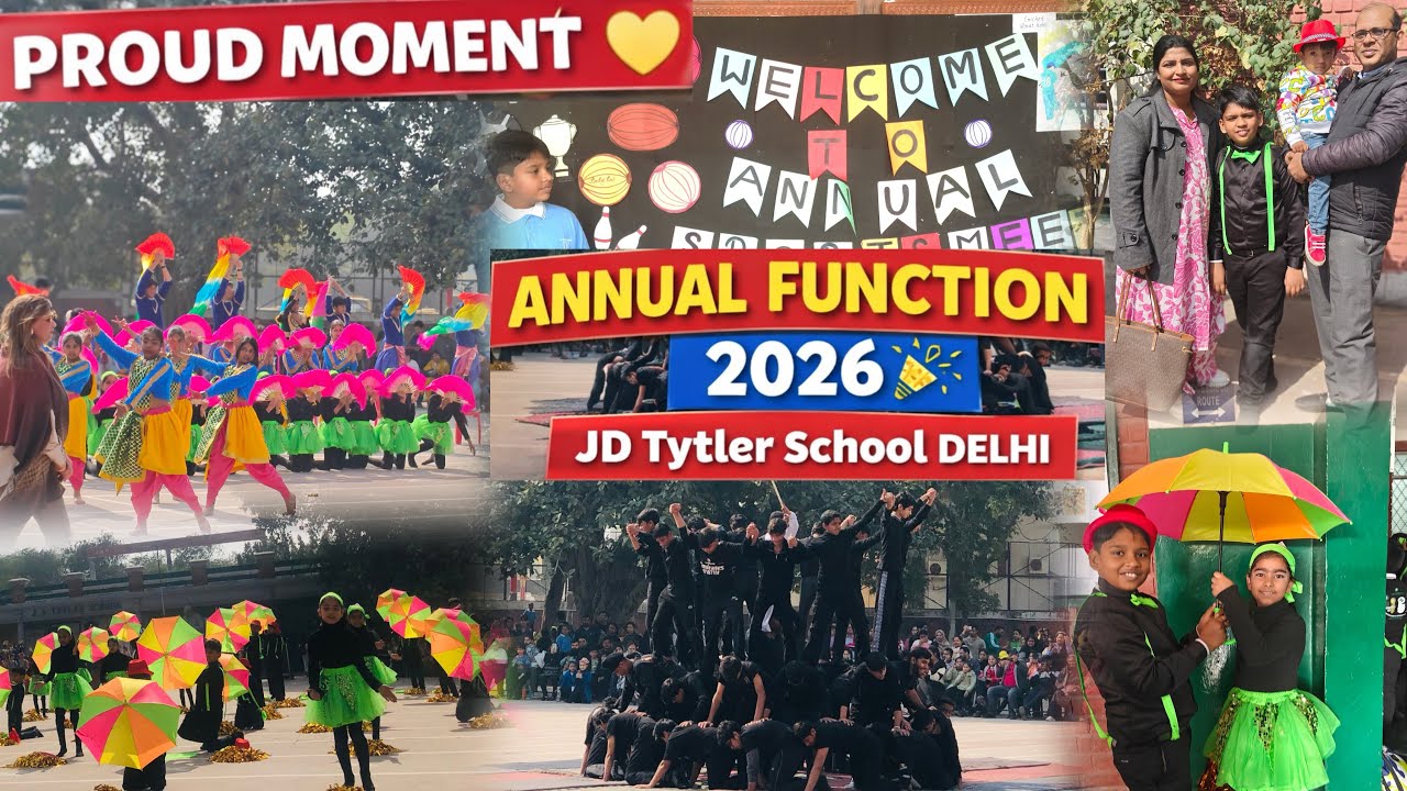 JD Tytler School Annual Function 2026 🎉 | Proud Moment 💛 | Dance, Sports & Celebrations #vlog