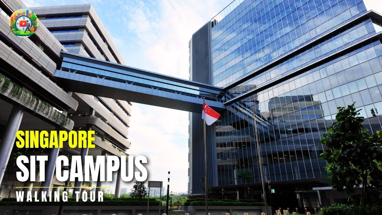 New SIT Campus walking tour at Punggol Digital District | Singapore Institute Of Technology
