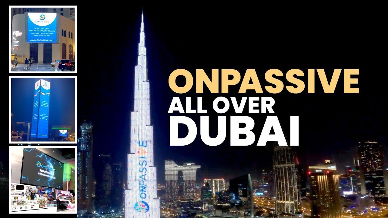 #ONPASSIVE TAKES OVER DUBAI AGAIN #ASHMUFAREH #JULIENGUYEN #WEALTHEQUALIZER #IT #AIWITHHEARTS