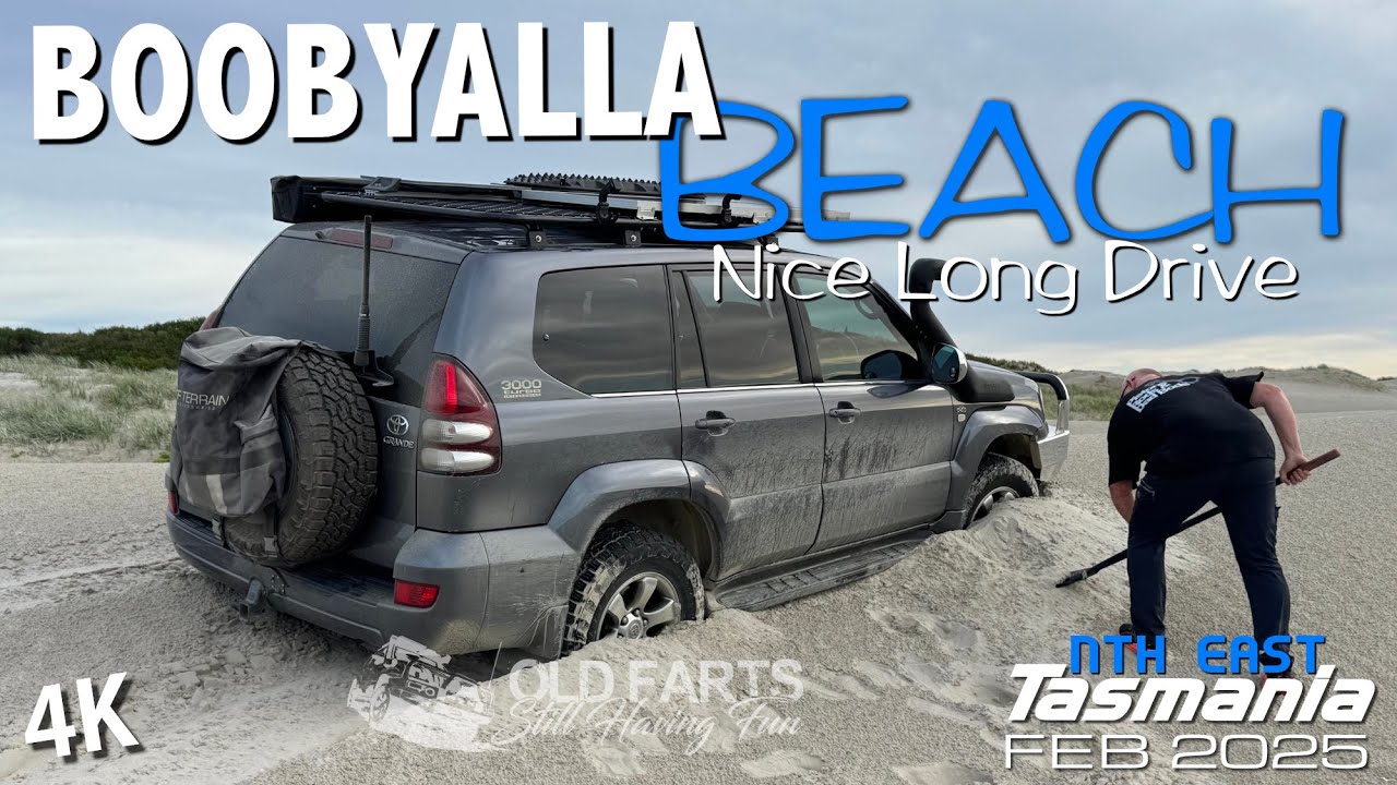 Boobyalla Beach 4wd From Petal Point, Cape Portland (19Feb 2025)