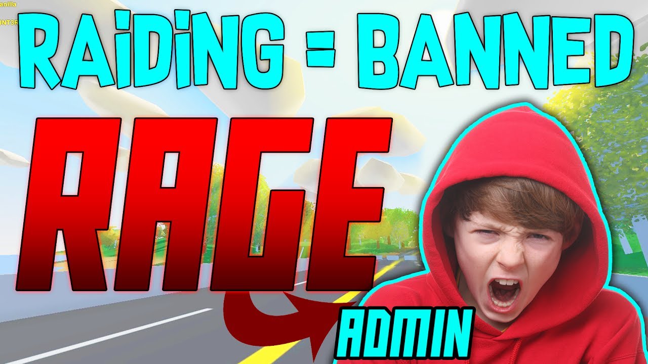 Unturned ADMIN KID RAGES FOR RAIDING HIS BASE! Trolling the Admin
