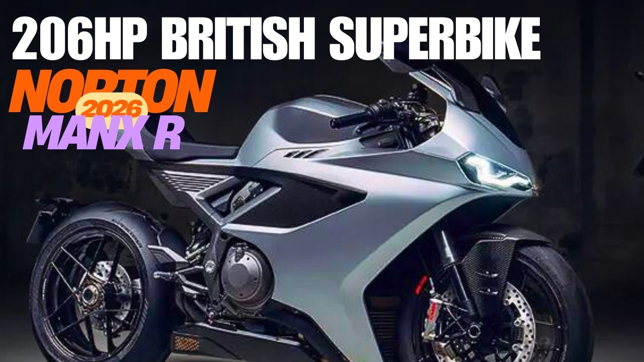 2026 Norton Manx R Revealed – 206HP British Superbike Is Norton’s Ultimate Comeback!
