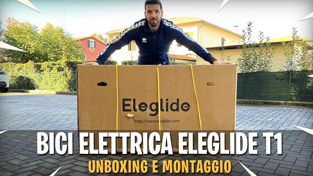 E' DIFFICILE MONTARE UNA BICI ELETTRICA? PROVO CON ELEGLIDE T1