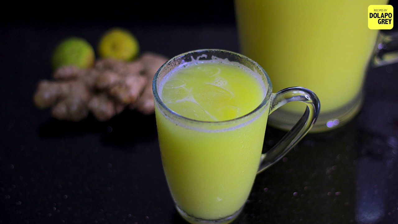 HOW TO MAKE GINGER JUICE