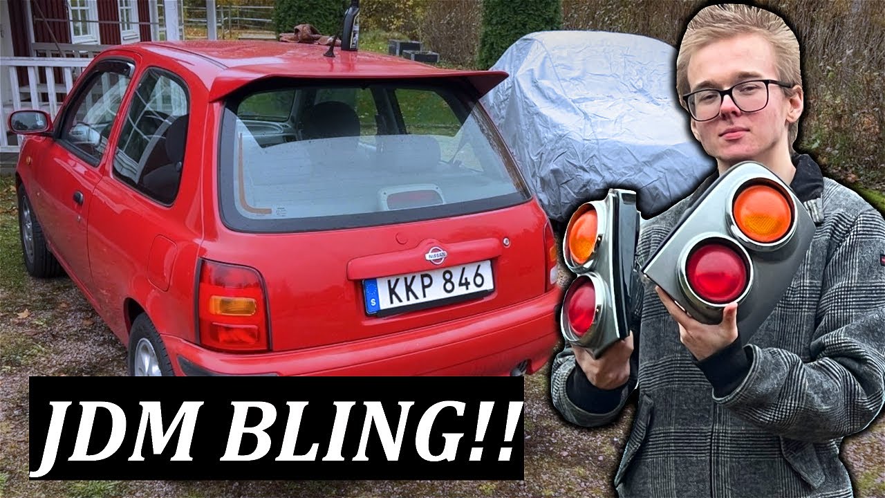 Installing RARE JDM Bolero Taillights on My K11 Micra!