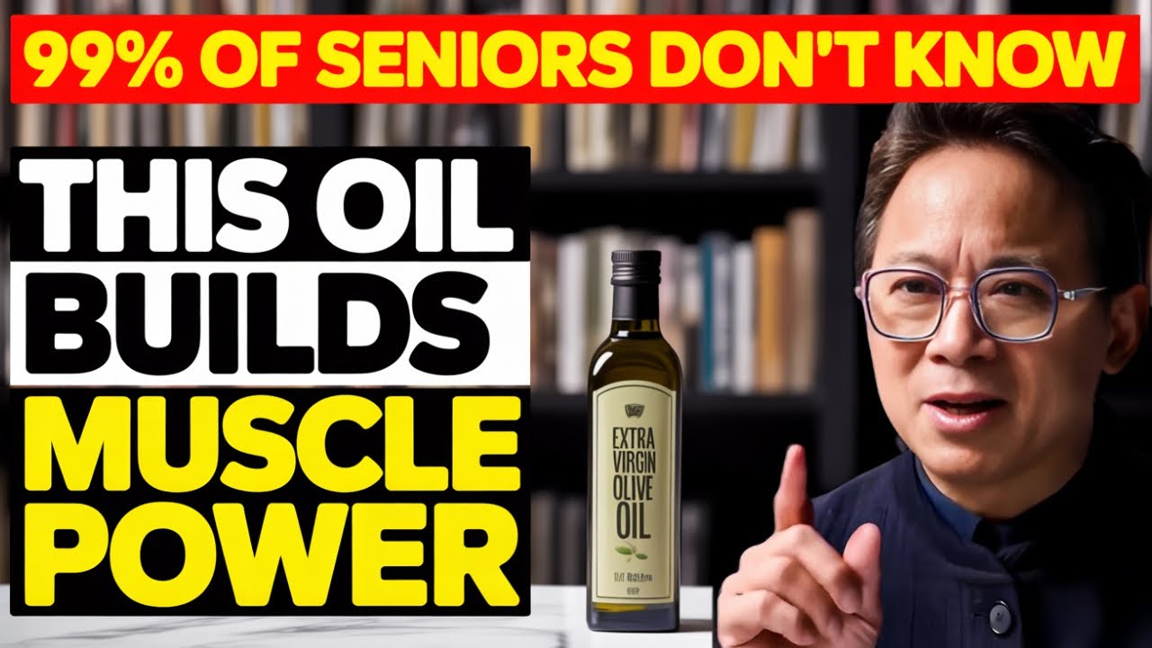 Over 60 The 3 Healthy Oils That Help Reverse Muscle Loss | DR  WILLIAM LI