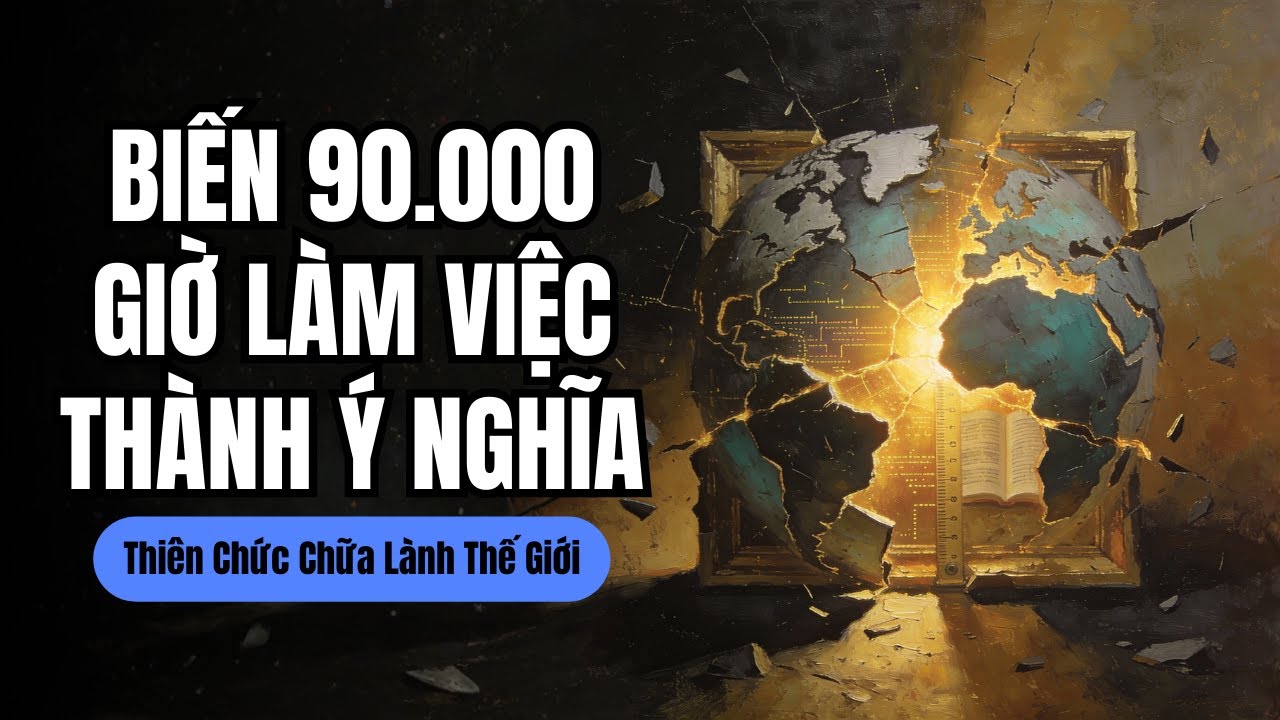 Biến 90.000 Giờ Làm Việc Thành Ý Nghĩa | 5 Bước Biến Công Việc Thành Thiên Chức Chữa Lành Thế Giới