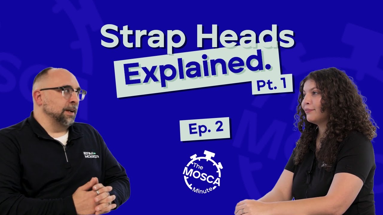 Understanding Types of Mosca Strap Heads & Key Benefits | The Mosca Minute Episode 2 Part 1