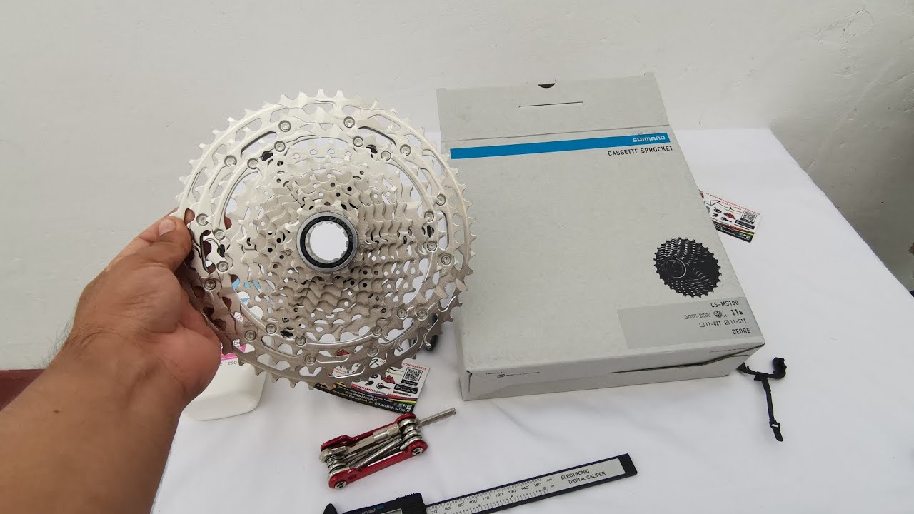 PIÑON SHIMANO CASSETTE CS-M5100-11 DEORE, 11V. IND.PACK ICSM510011151 BABYLON