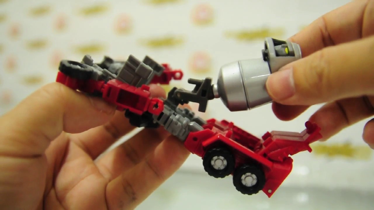 Gobots Block Head / Action Robo Mixer Robo Transformation by GreattoysOnline.com