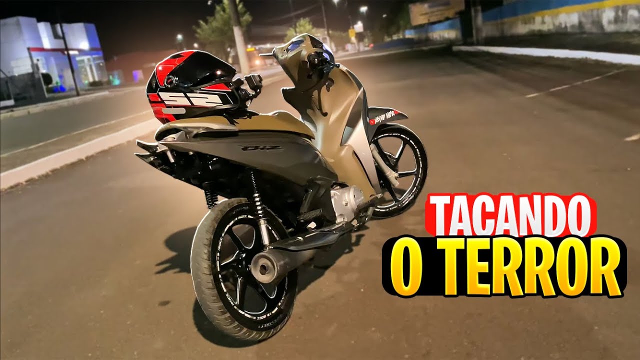 ASSIM QUE SE TOCA UMA BIZ 125 NA PURA MELODIA SEM FILTRO | PIÃO NOTURNO