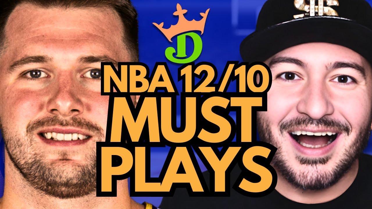 NBA DFS Wednesday 12/10 (DraftKings NBA MUST PLAYS) | NBA DFS Picks