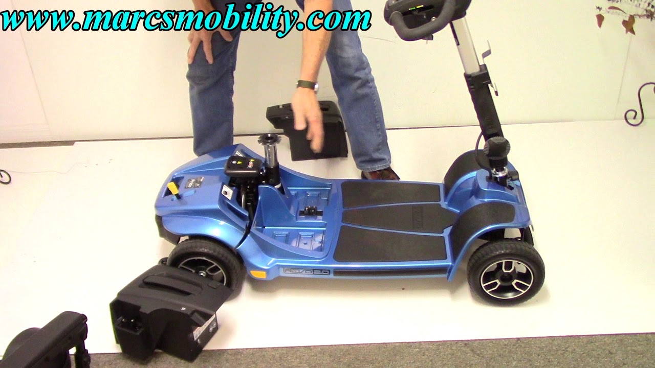 Pride Revo 2.0 New Portable 400 LB Capacity Scooter