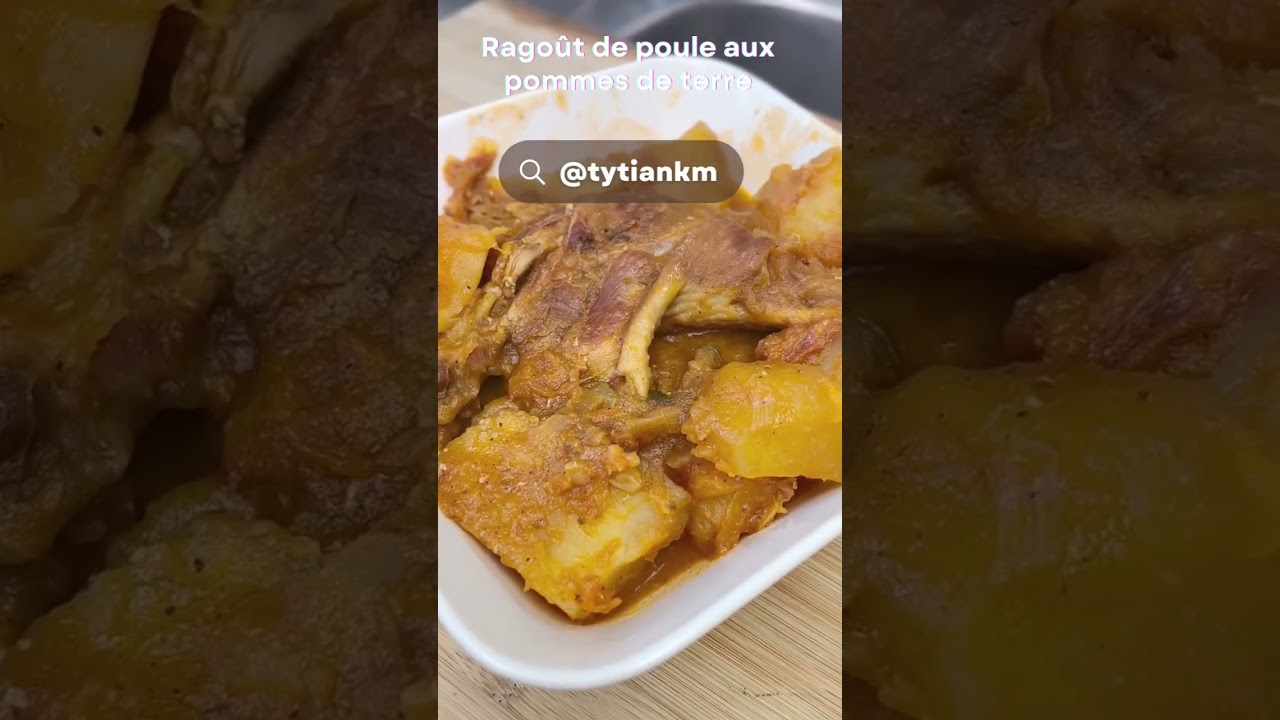 Un d&eacute;licieux Rago&ucirc;t de poule mijoter pour se r&eacute;chauffer cette hiver