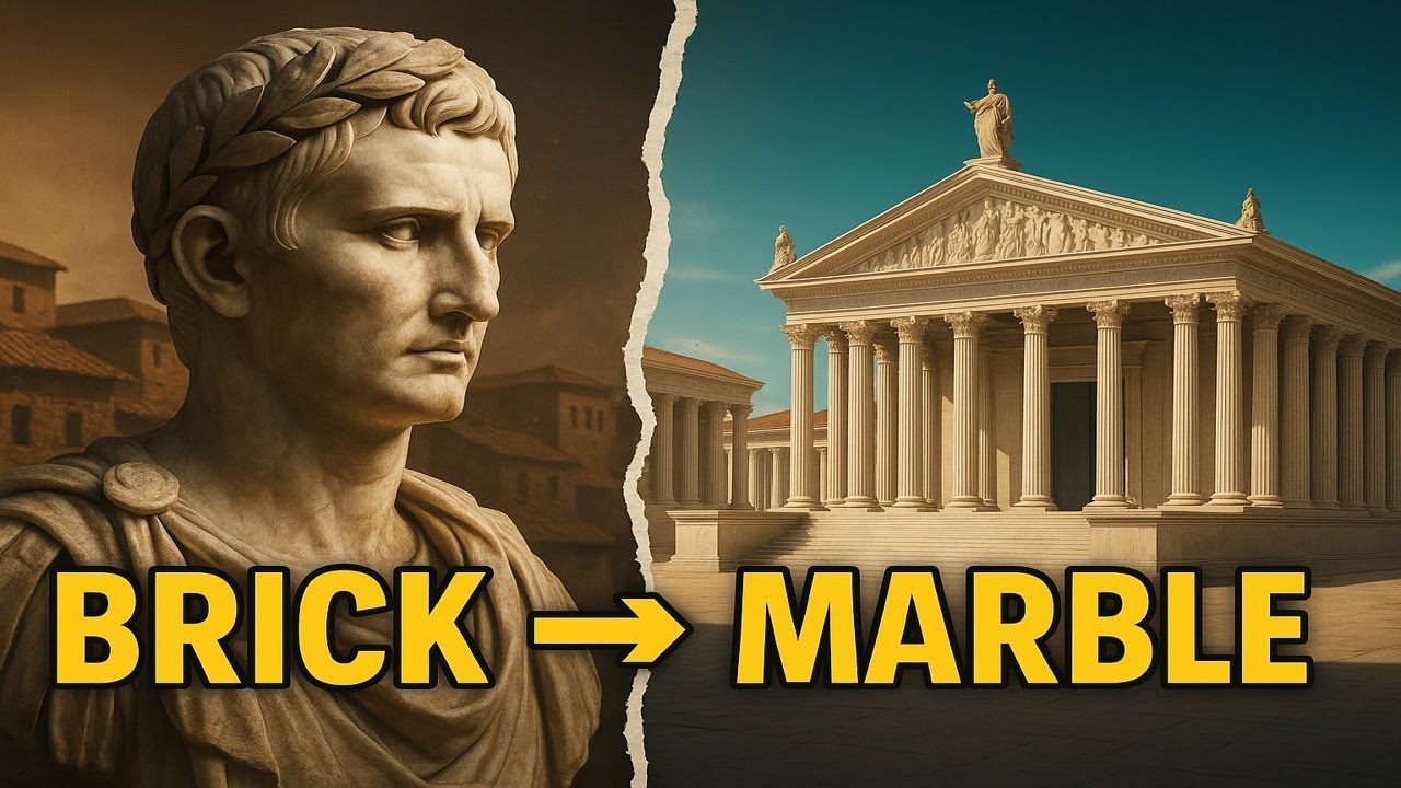 Why Augustus Covered Rome in Marble