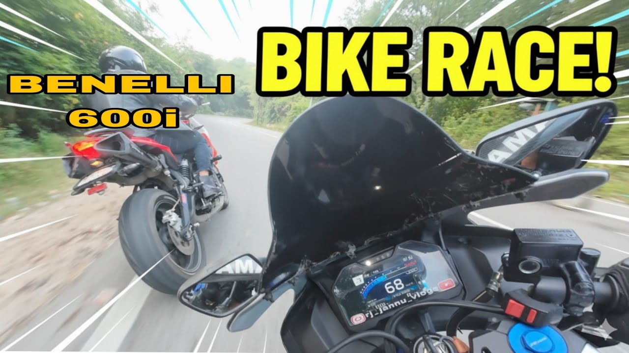 BENELLI 600i Vs R15M RACE !! 😳😱 Didn't Expect This From It 😂😂!!!!