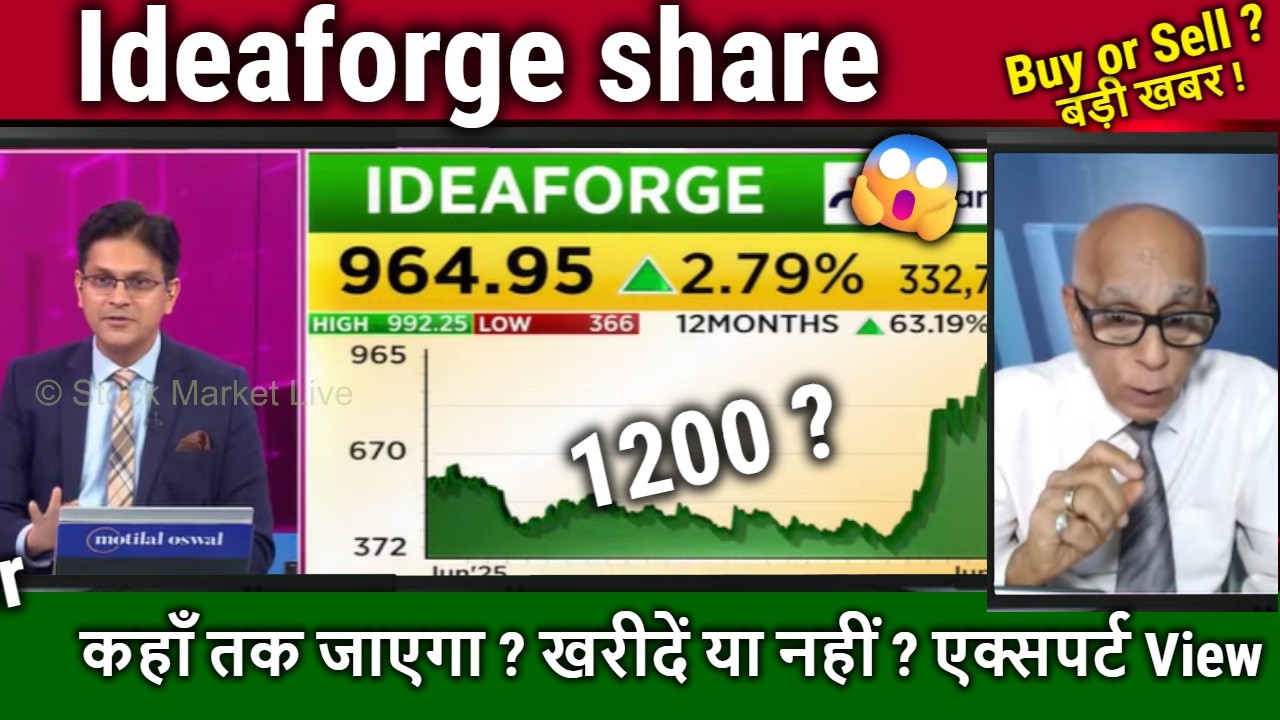 Ideaforge share latest news,ideaforge share analysis,ideaforge technology target 2030 prakas gaba