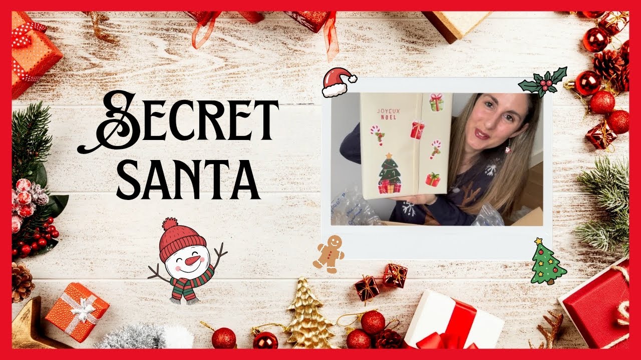 SECRET SANTA - Ouverture colis (envoyé par @lesamoureuxdesjeux) 🎁🧑‍🎄