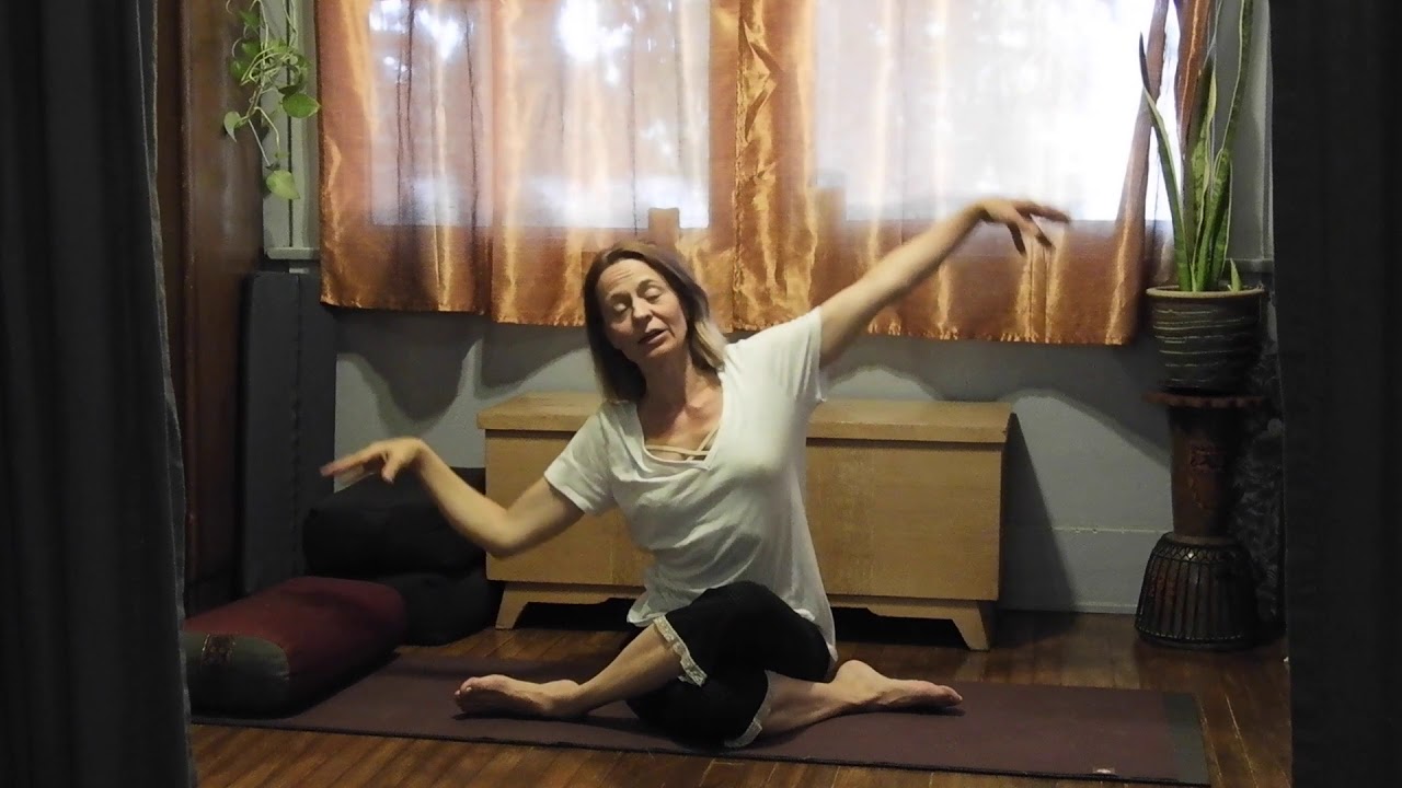 Yin Yoga pose ~ Shoelace