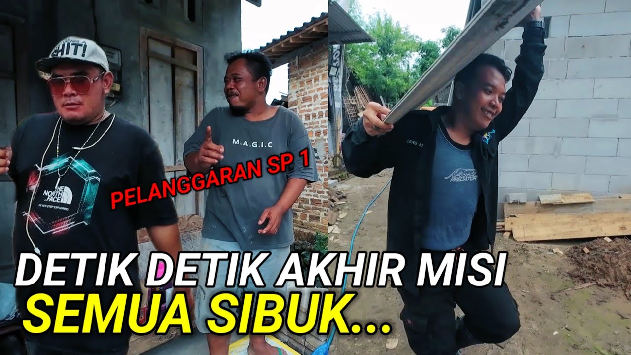 SEMUA SIBUK DETIK DETIK AKHIR MISI