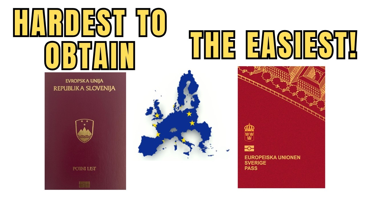 The Easiest Countries in Europe to Obtain Citizenship | EU Passport Without Investment