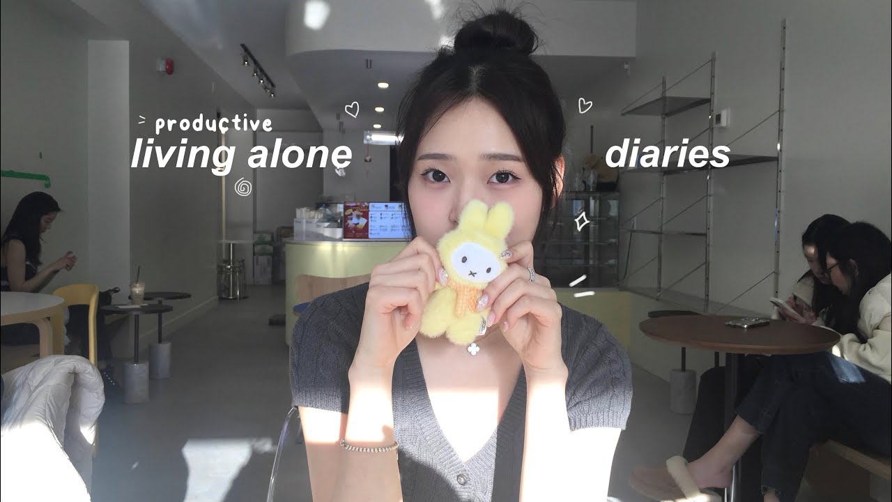LIVING ALONE DIARIES🪽: getting my life together, pilates, productive routines, shopping & cooking