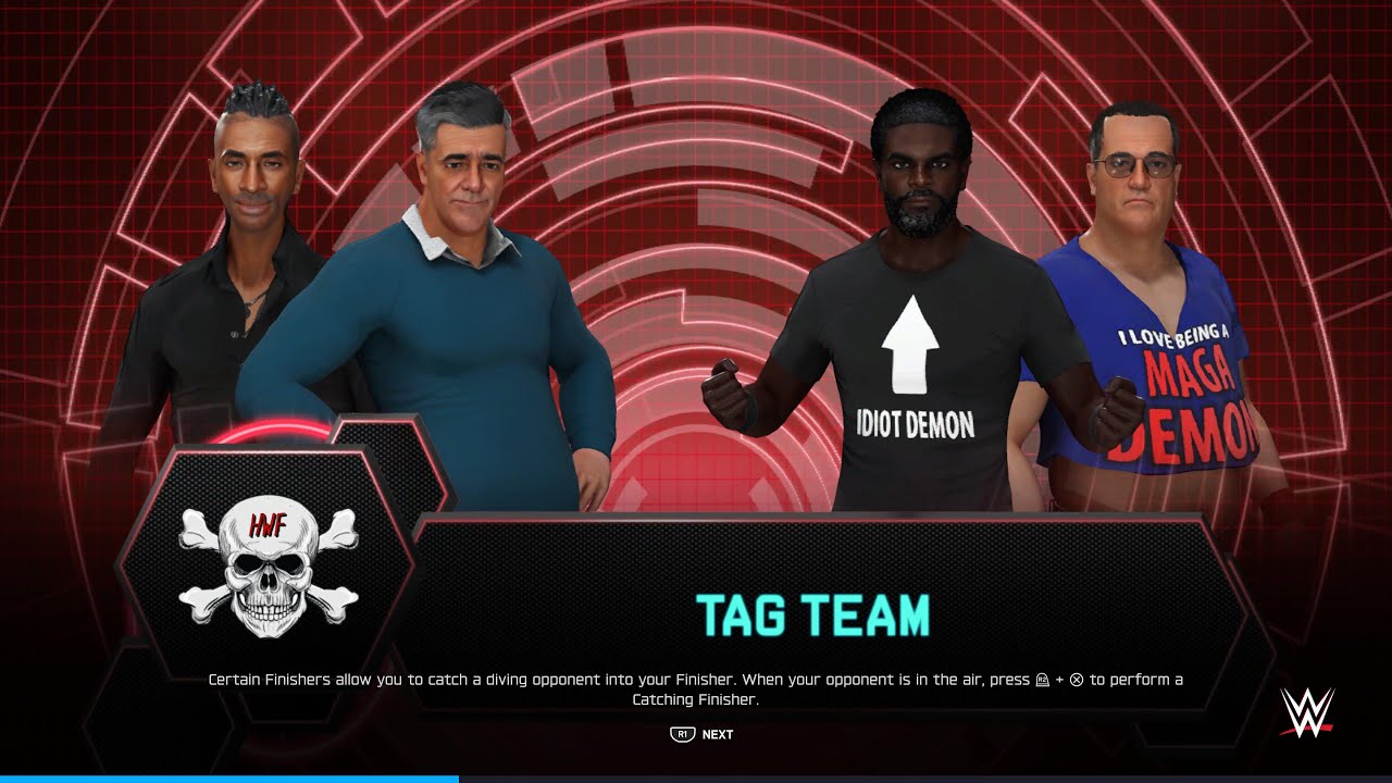 Lex Lucazi and Val vs DAME and Tiny Tank Top Tim Tom