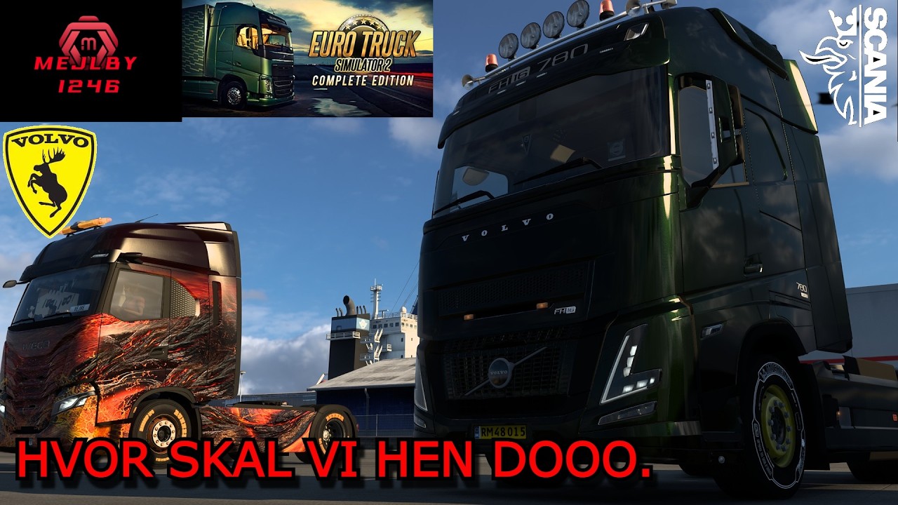 ETS2 - HVOR SKAL VI HEN DOOO...