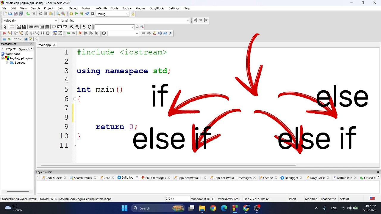 C++: Višestruko grananje if - else if - else