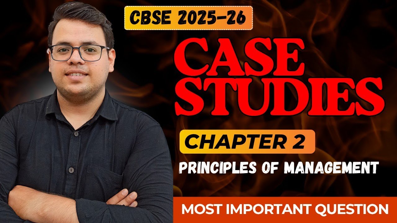 Principles of Management - Case Studies | Class 12 | revision | business studies | Key words 