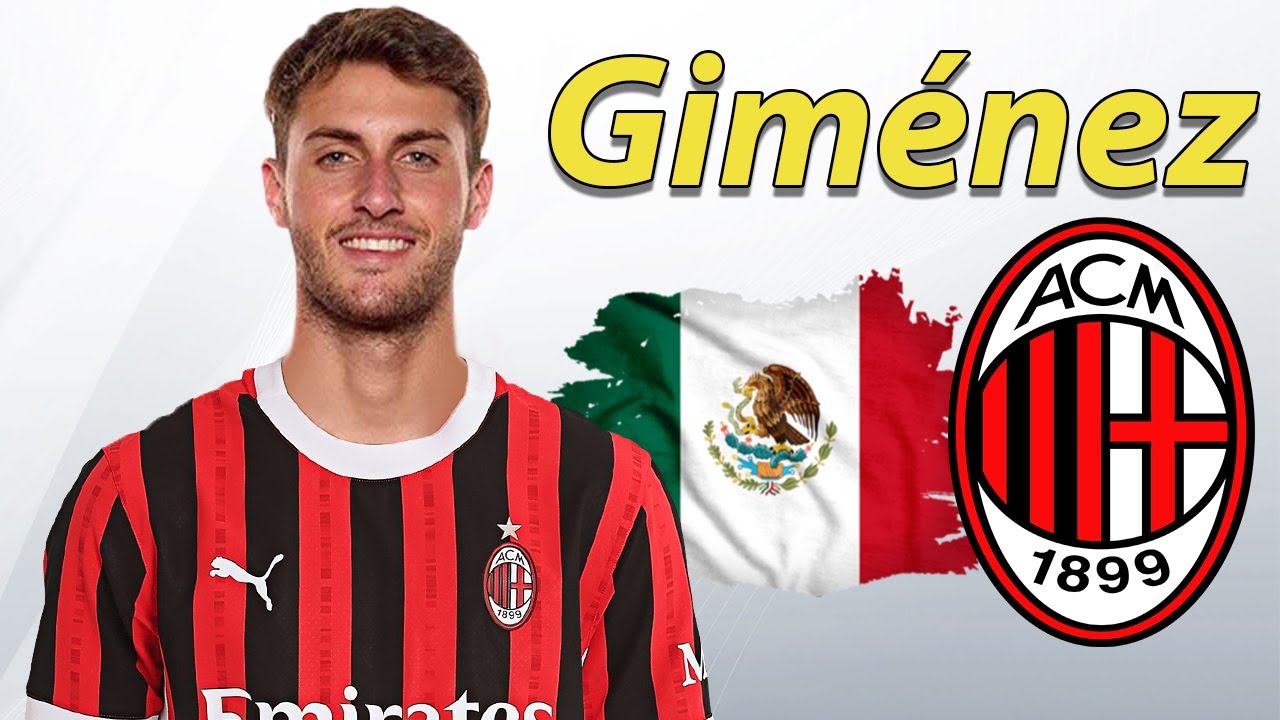 Santiago Gimenez ● Welcome to AC Milan ⚫🔴🇲🇽 Best Goals & Skills