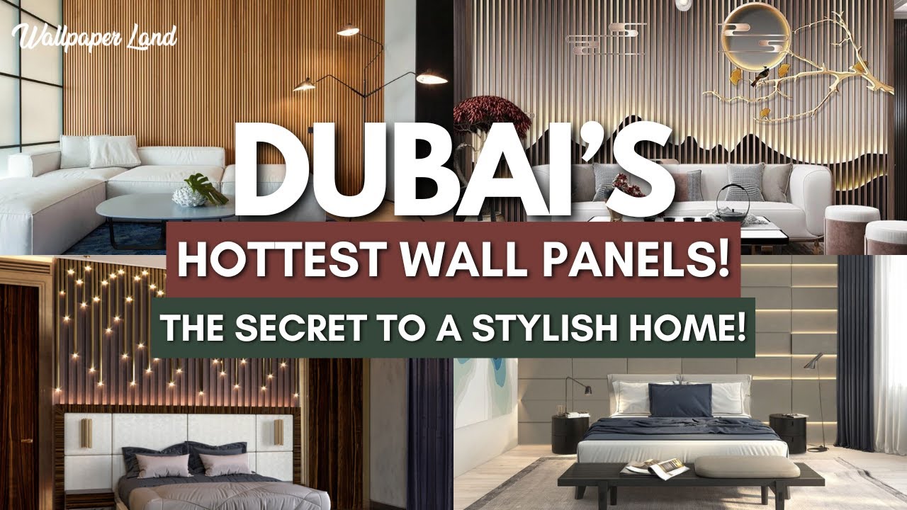 Dubai's Top Interior Designer Shares SECRET Stylish Wall Panels