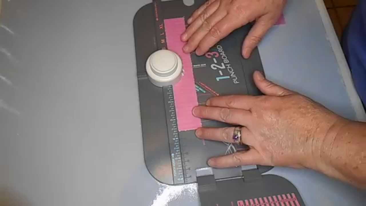 We are memory keepers Punch Board 1,2,3 Bow 002