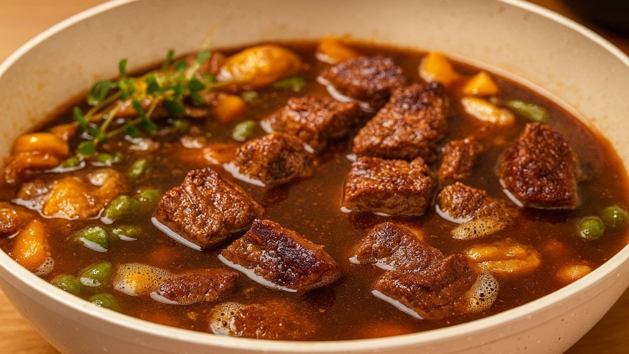 Guinness Beef Stew — Slow Cooked, Tender, and Full of Flavor 🍲