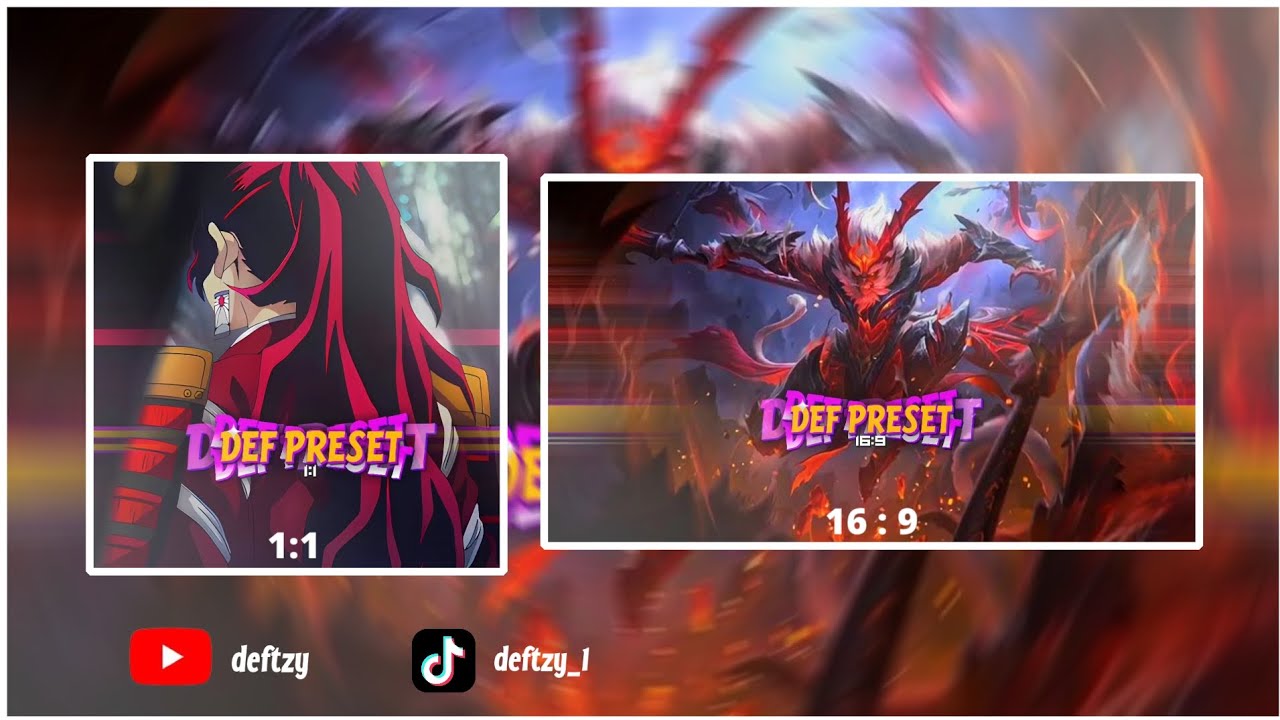 PRESET AM 🎟️ 2 UKURAN SIZE 1:1 & 16:9 XML/5MB DJ NARWAHl X BLOODLINE VIRAL TIKTOK‼️