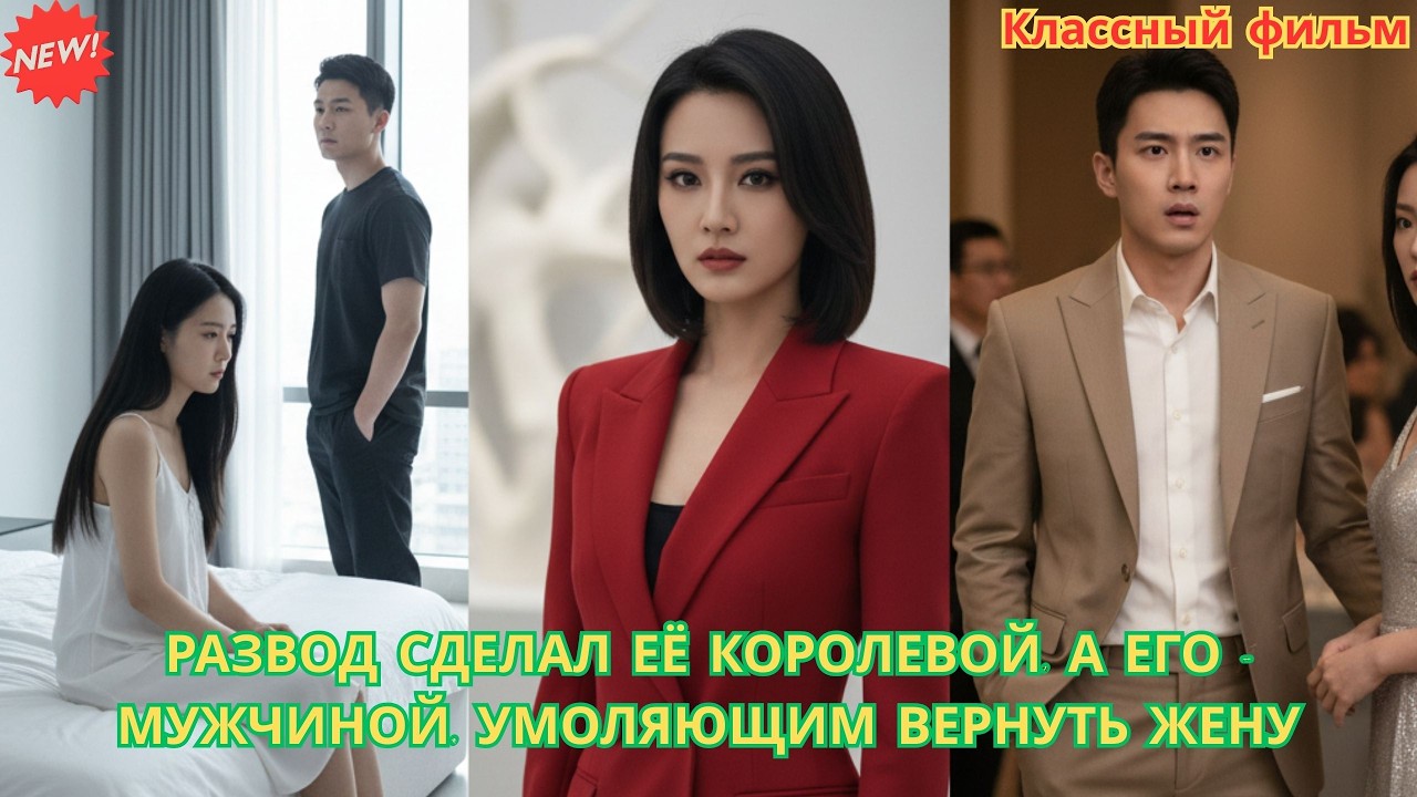 Развод сделал её королевой, а его — мужчиной, умоляющим вернуть жену #романтика #дорама #судьба