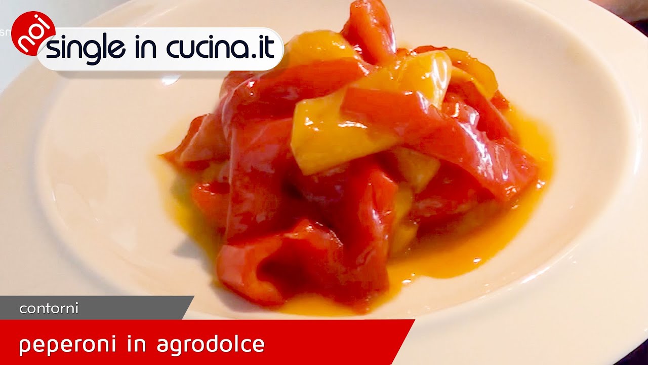 Peperoni in agrodolce