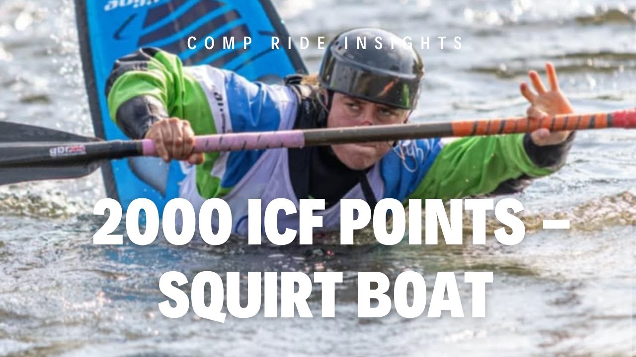 2000 ICF point squirt boat ride - Comp Ride Insights