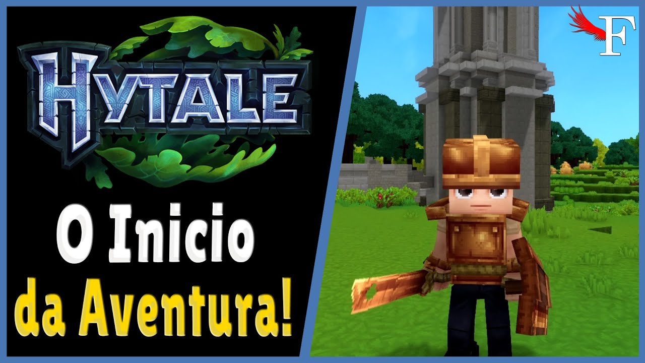 Primeiras Impress&otilde;es do Hytale!!! Inicio de S&eacute;rie - #1 PTBR