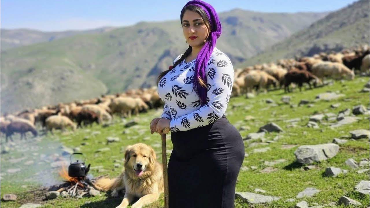 Mountain Village Life in Iran | Nomads Living High in the Alborz Mountains
