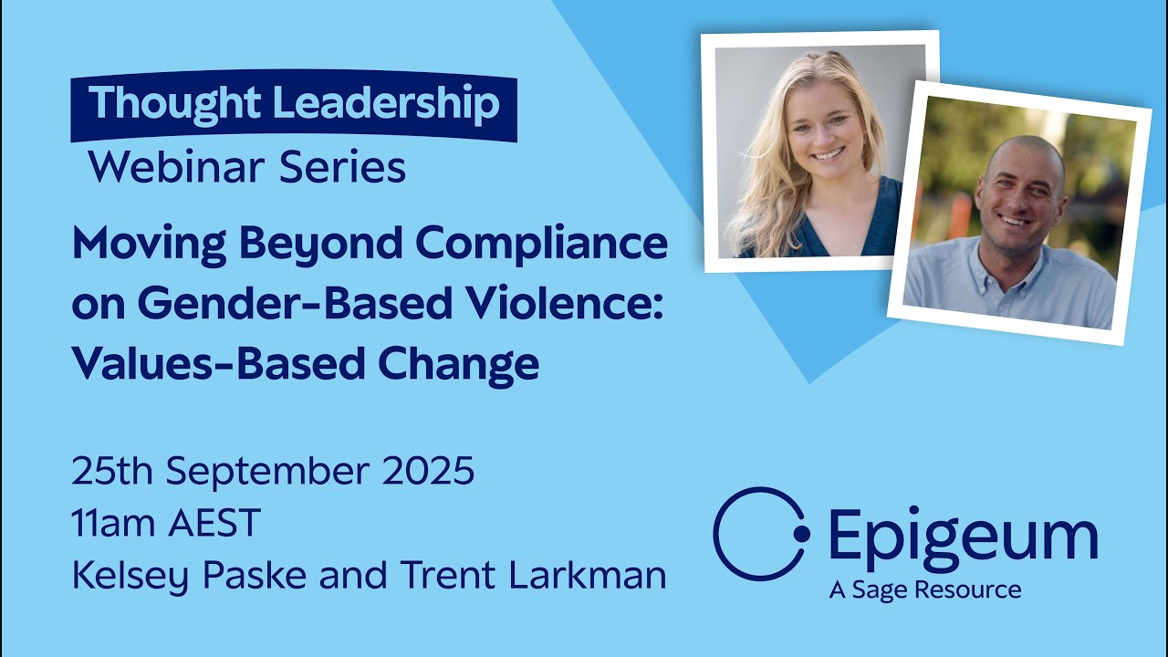 Moving Beyond Compliance on Gender-Based Violence: Values-Based Change | Webinar