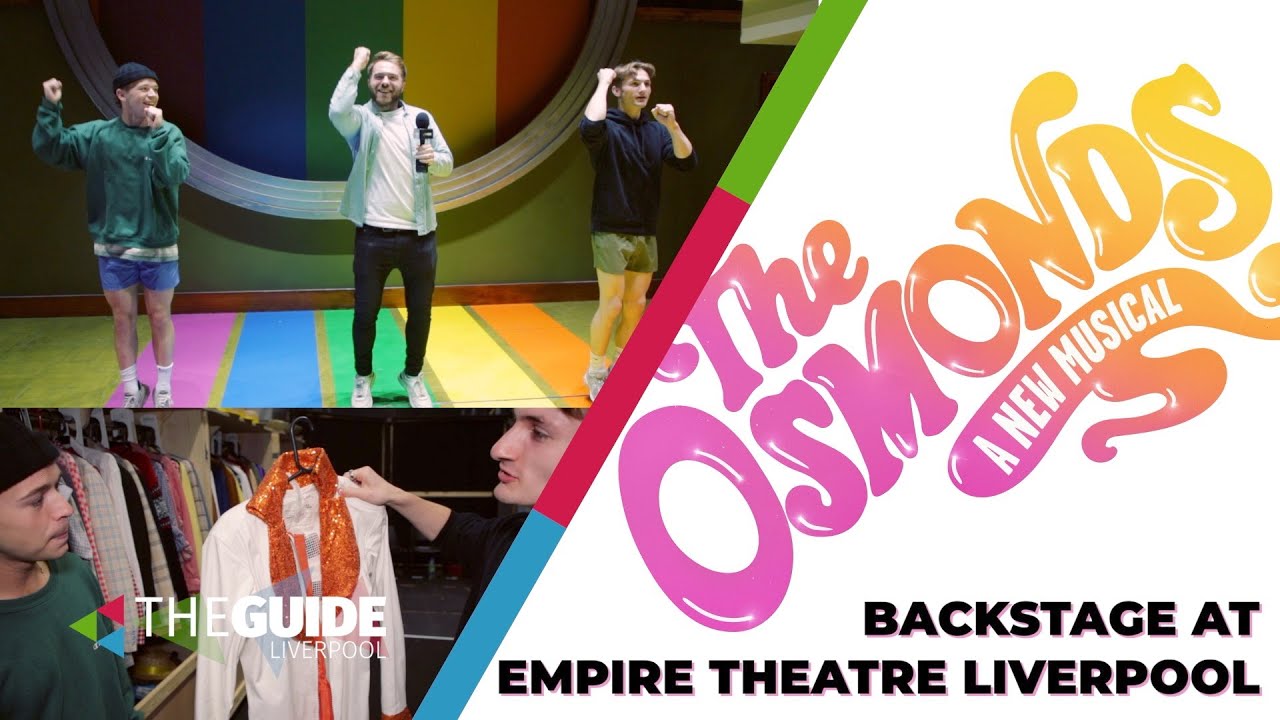 Josh meets the cast of The Osmonds - A New Musical, on now at Liverpool Empire Theatre