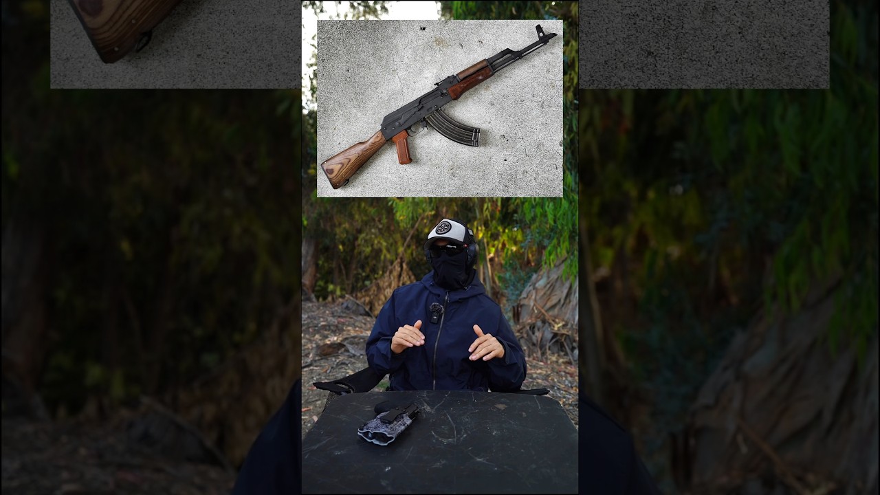 АК-47 запрещен в Калифорнии.